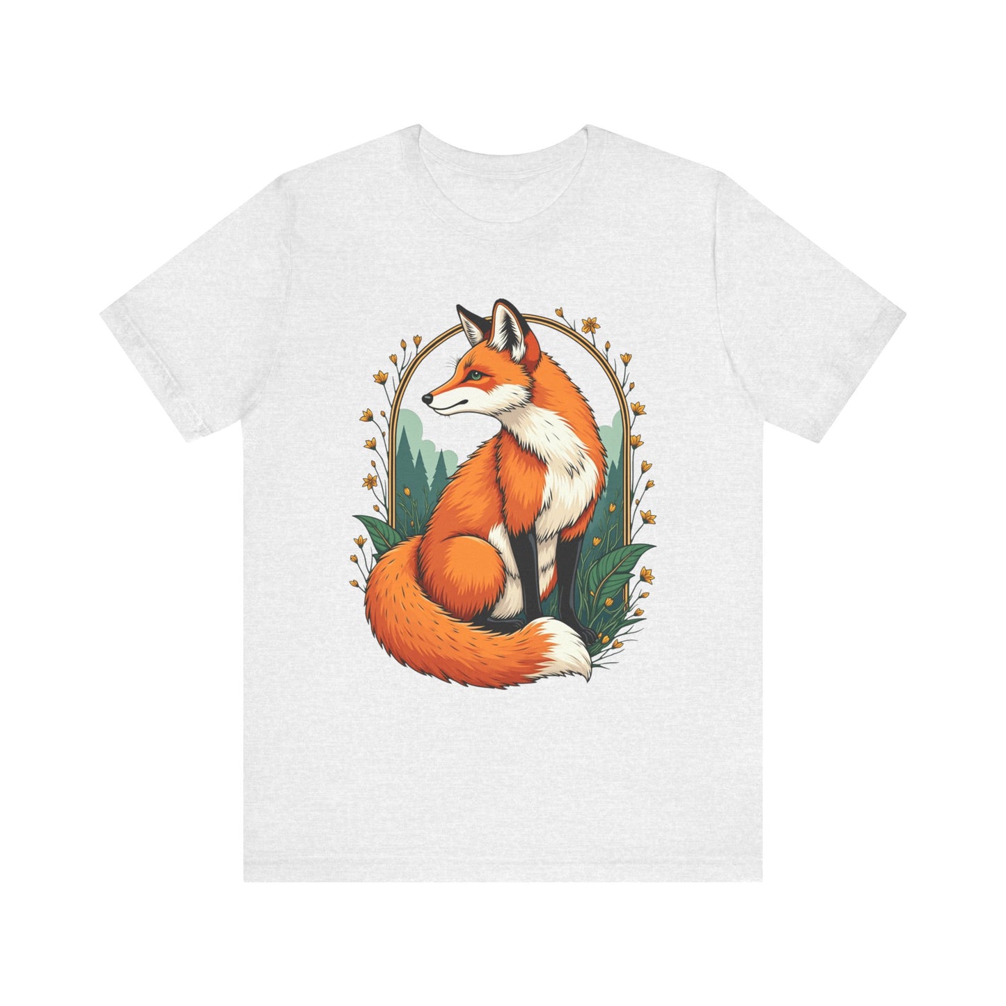 Floral Fox T-Shirt