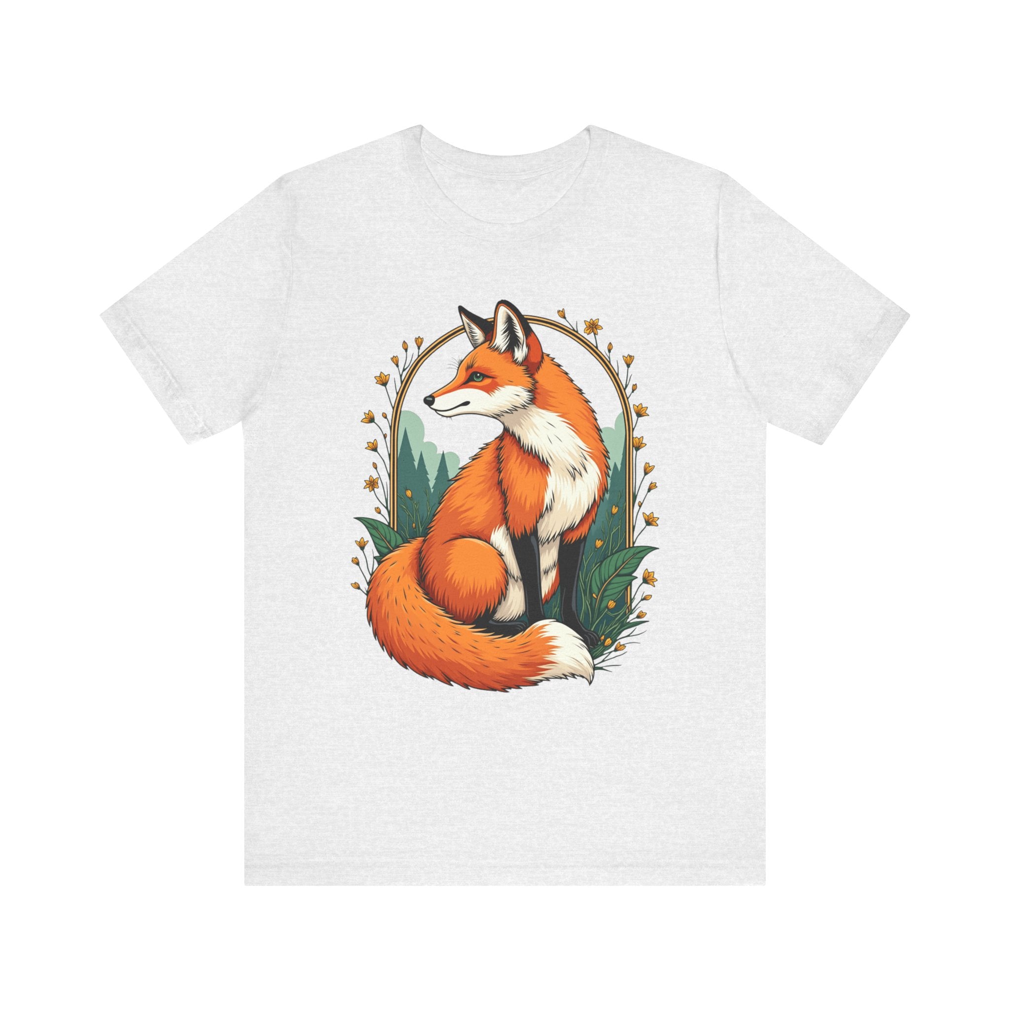 Floral Fox T-Shirt