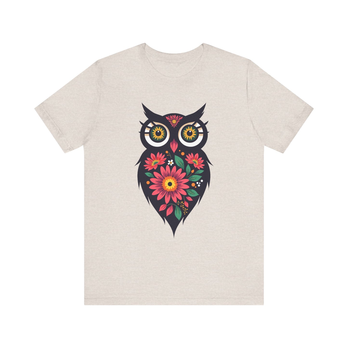 Floral Owl T-Shirt