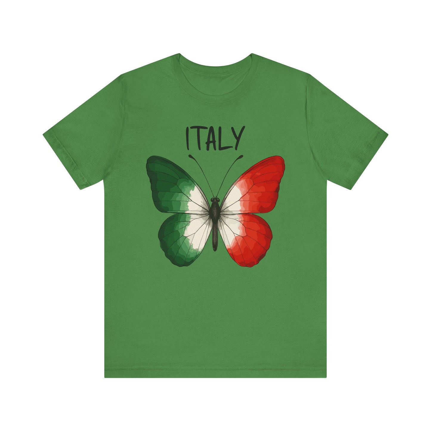 Italian Flag Butterfly T-Shirt