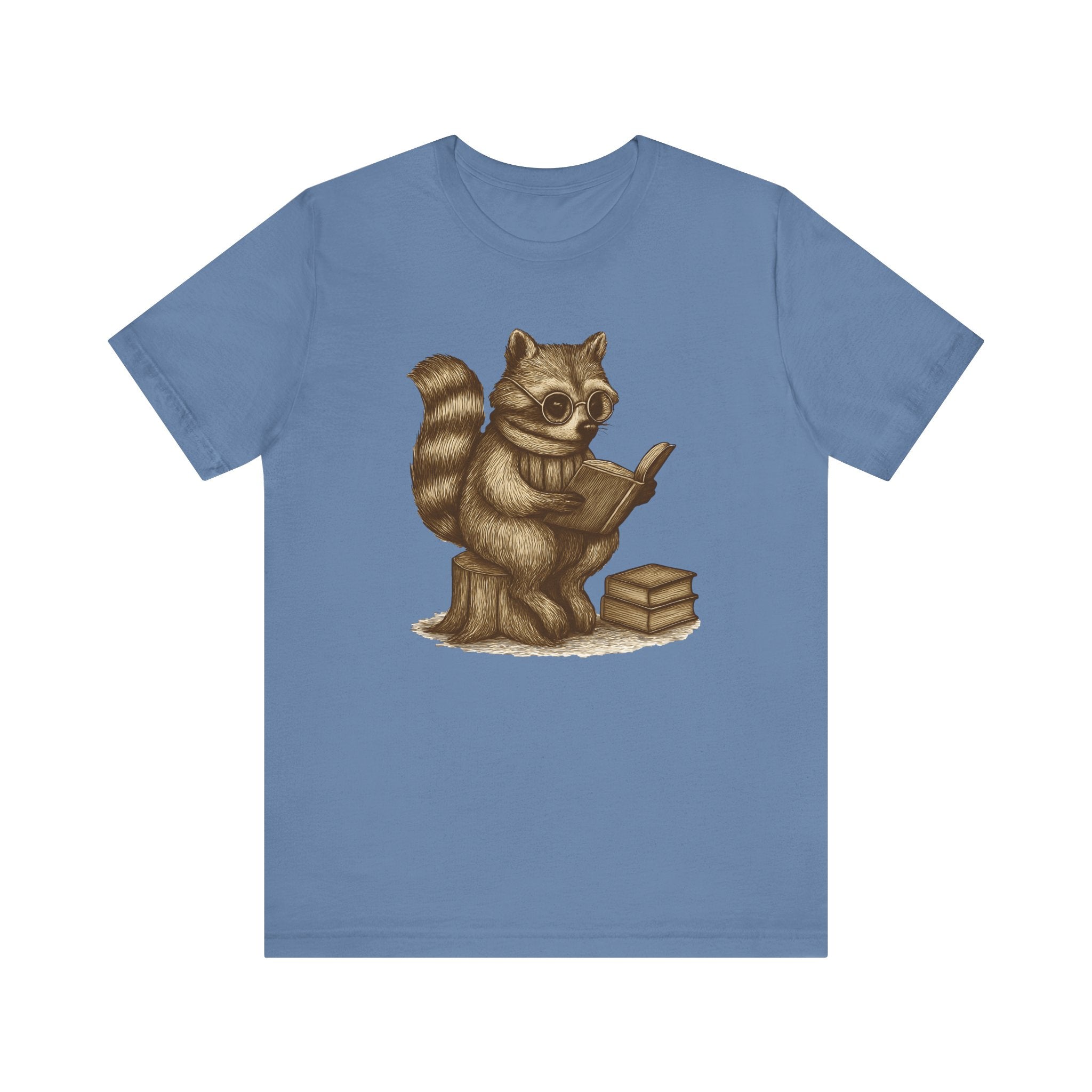 Raccoon Reading T-Shirt