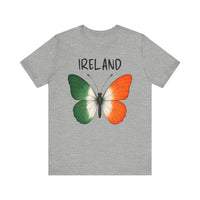 Ireland Flag Butterfly T-Shirt