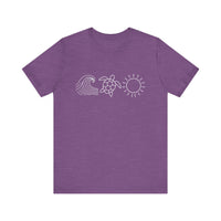 Ocean Turtle Sun T-Shirt