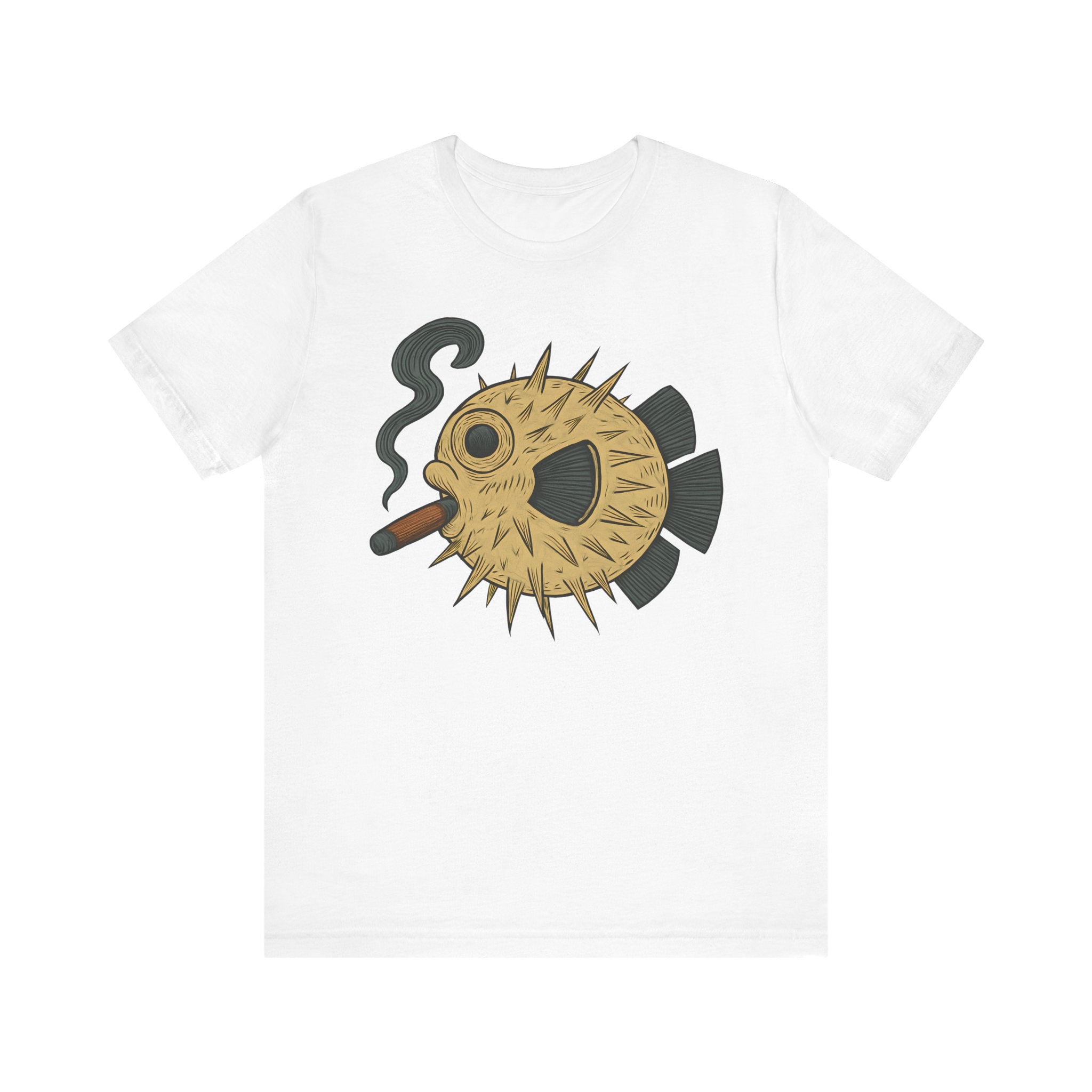 Puffer Fish Cigar T-Shirt