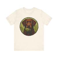 Chocolate Lab Water Color T-Shirt