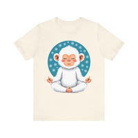 Meditating Snow Monkey T-Shirt