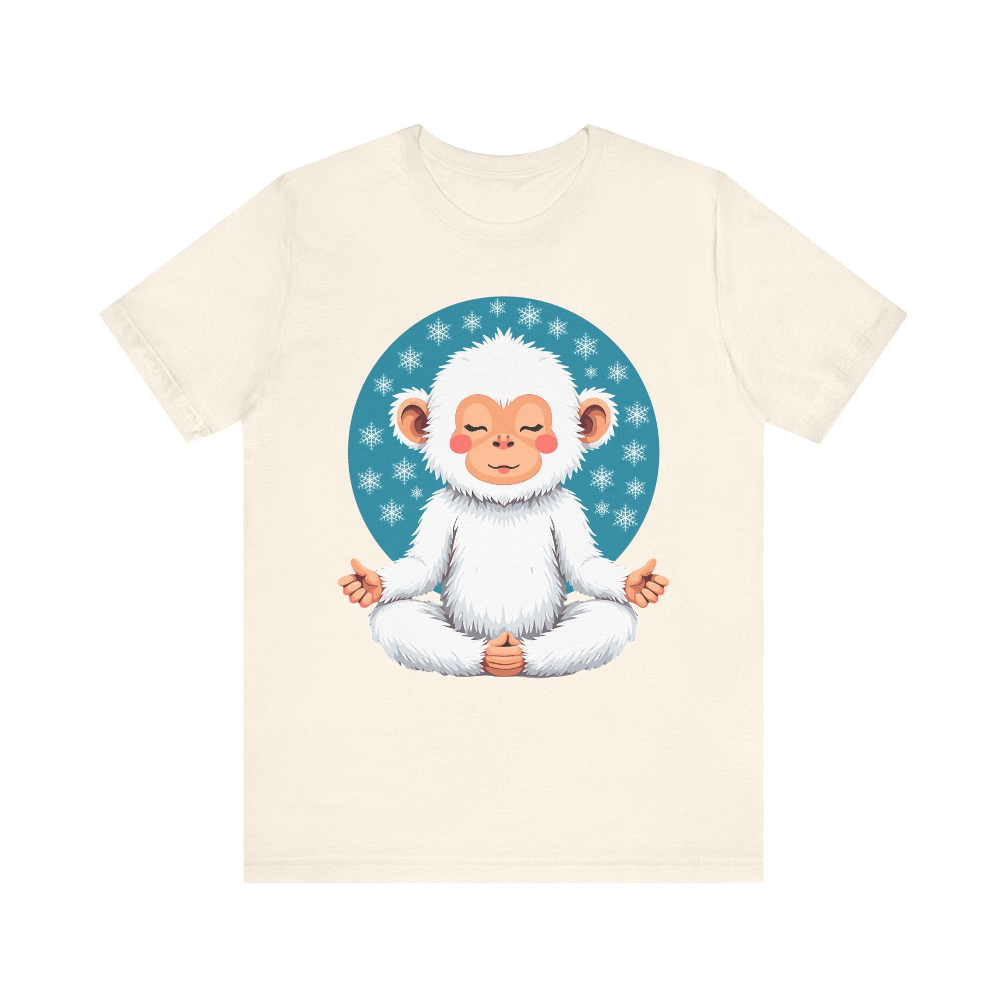 Meditating Snow Monkey T-Shirt