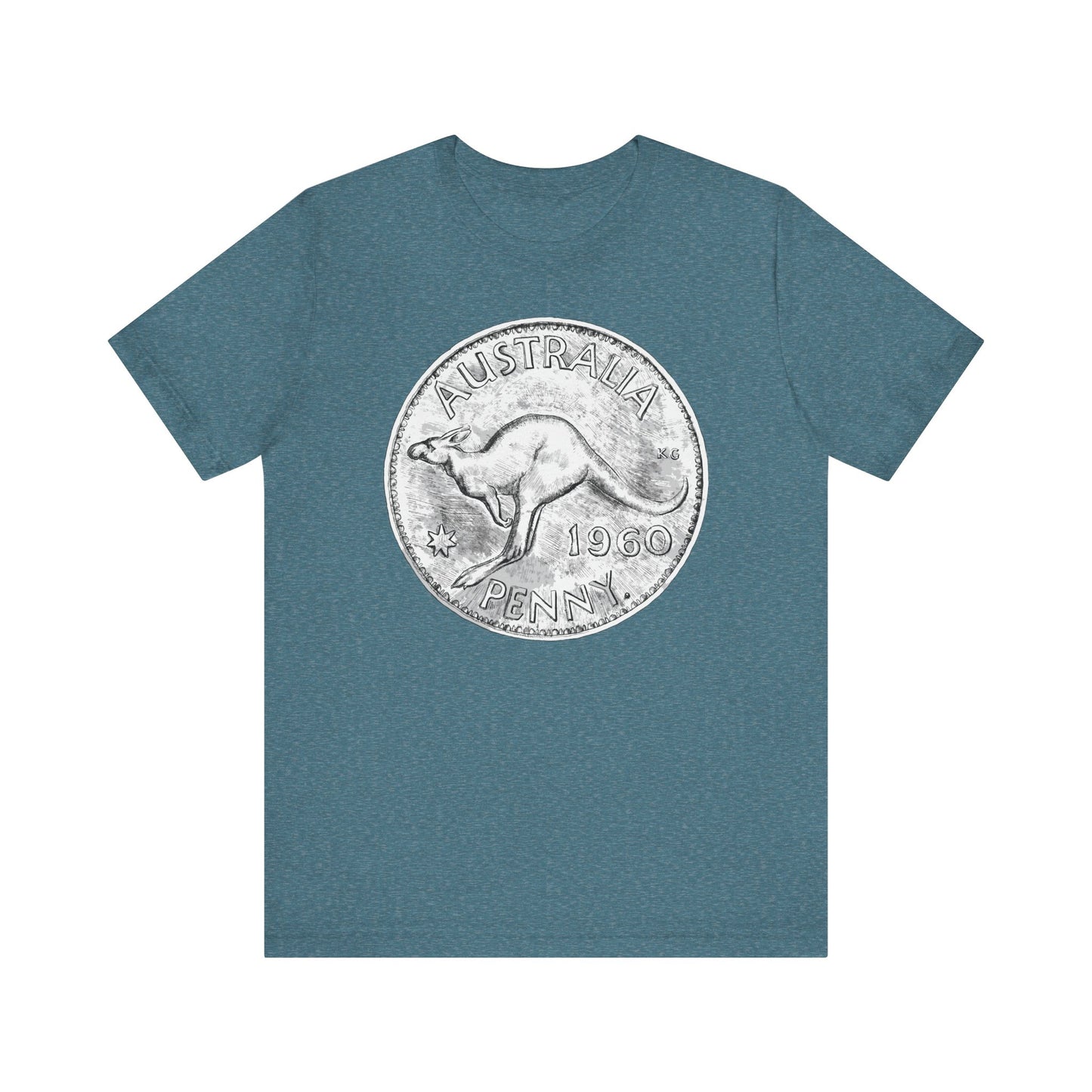Kangaroo - Australian Coin T-Shirt