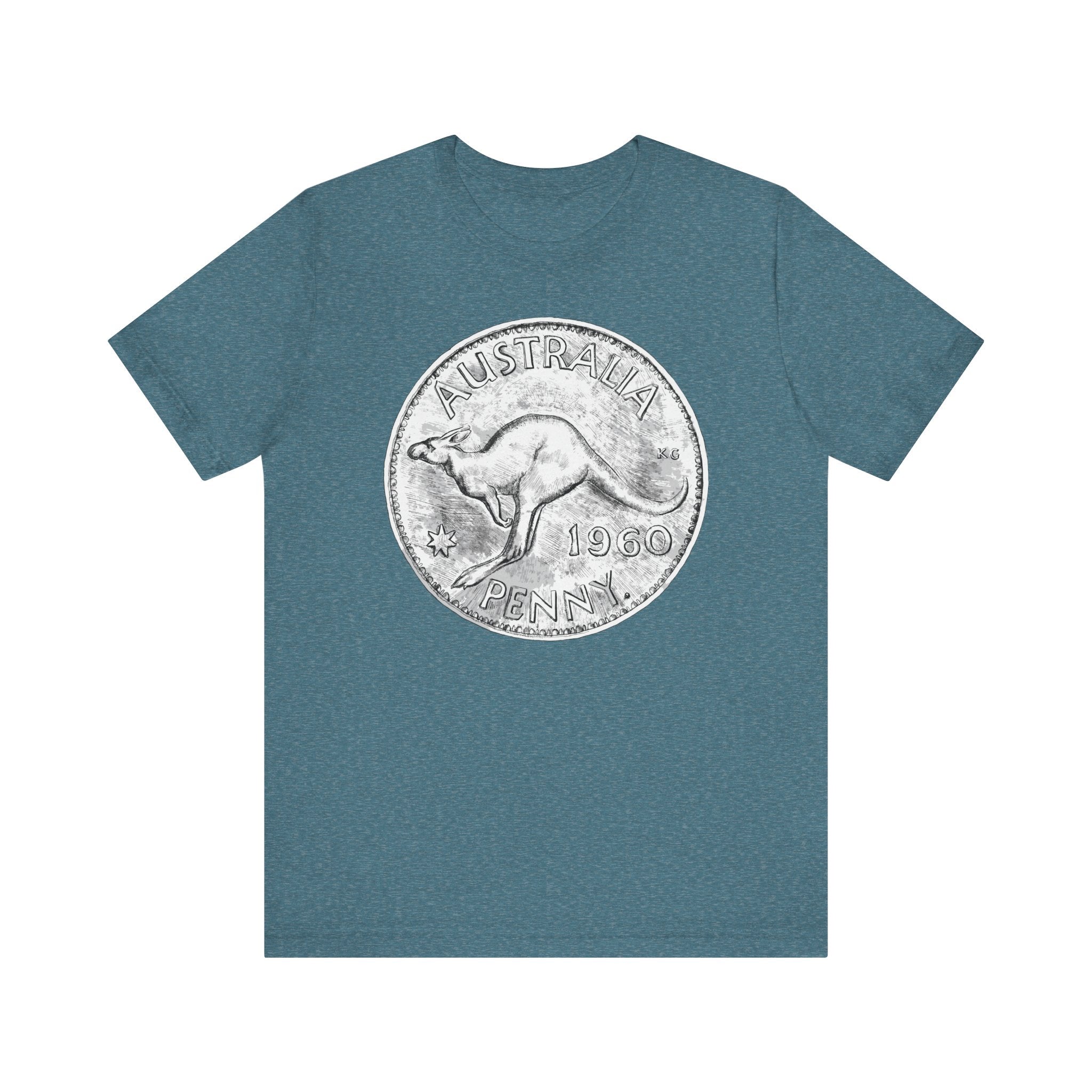 Kangaroo - Australian Coin T-Shirt