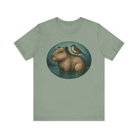 Capybara and Sparrow T-Shirt