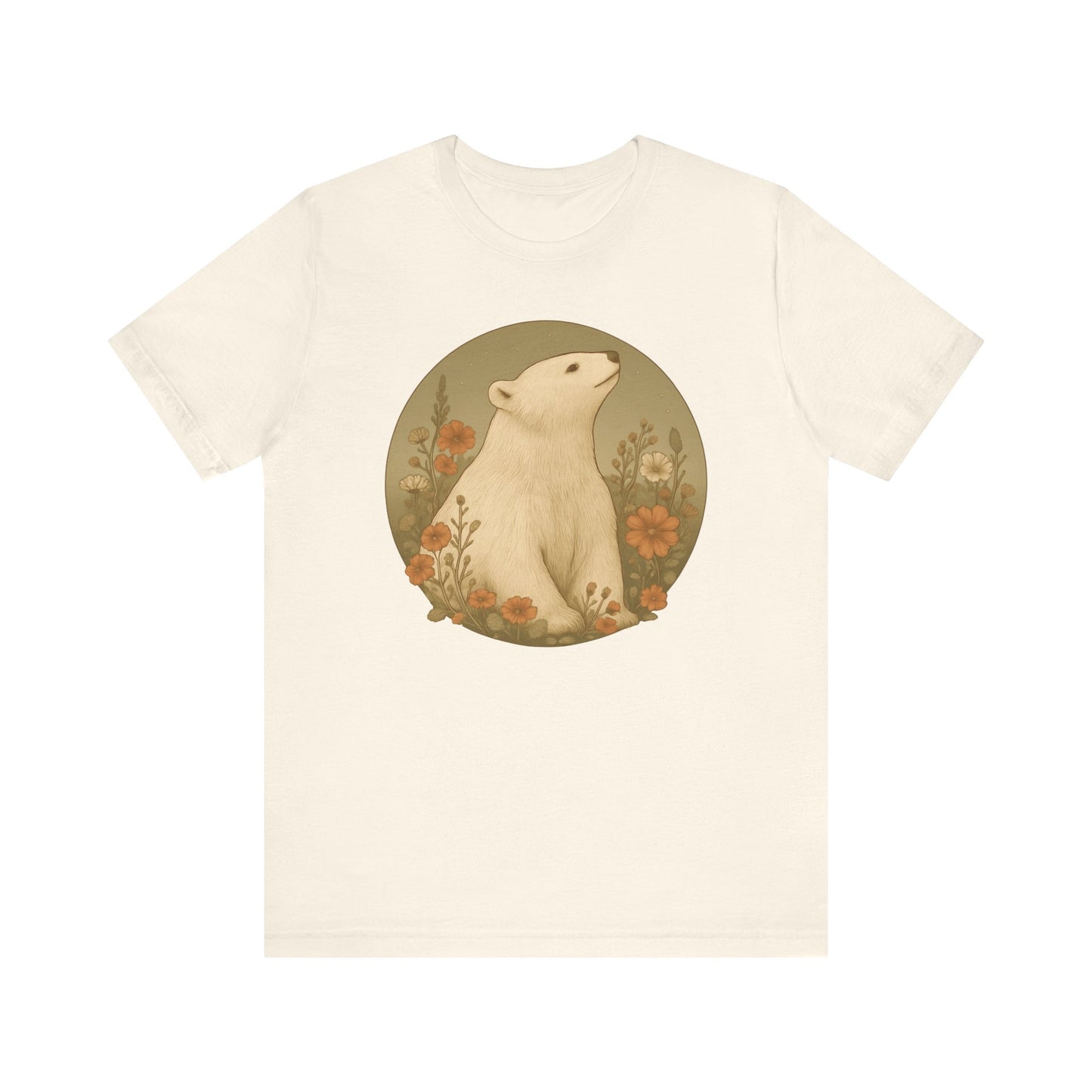 Polar Bear Arctic Foliage T-Shirt