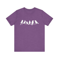 Birds on Wire Silhouette T-Shirt