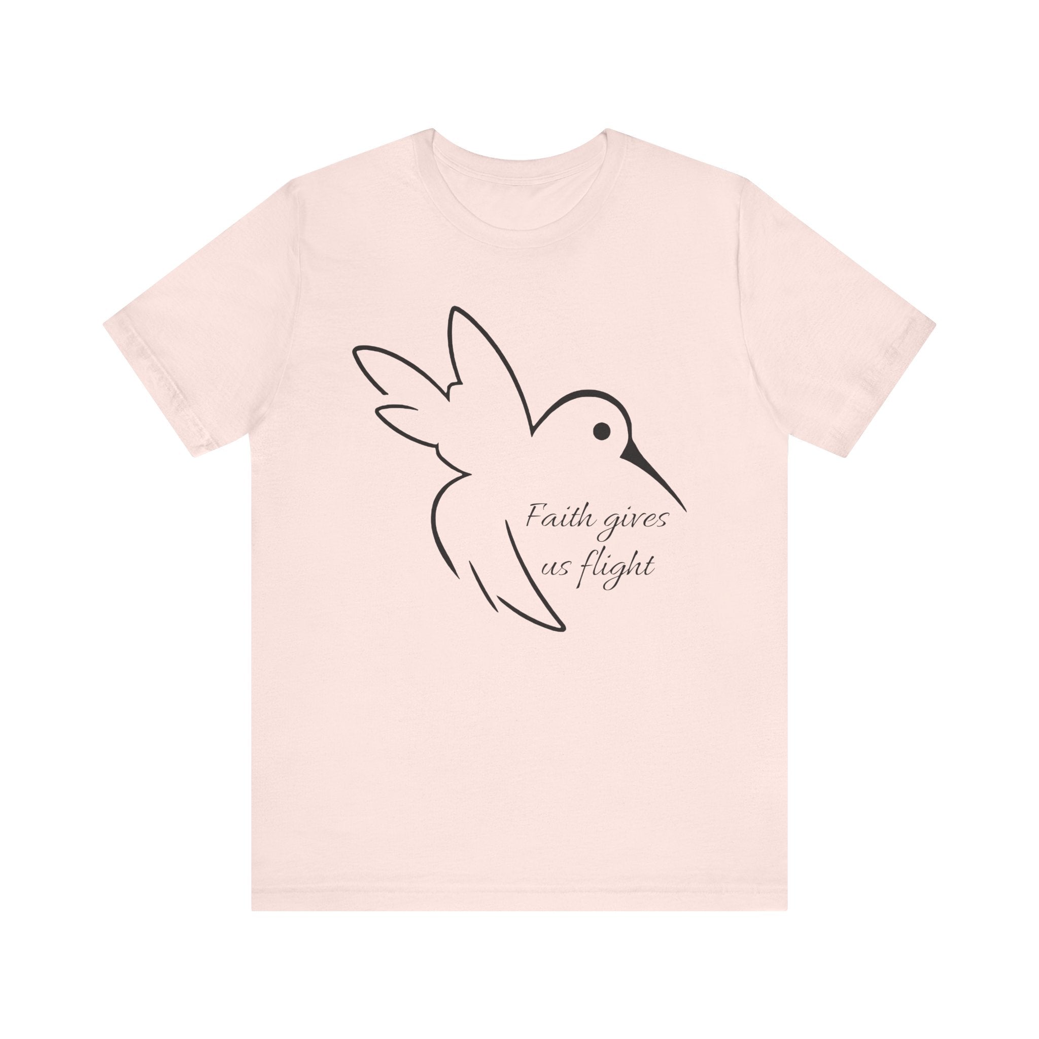 Hummingbird Faith Gives Us Flight T-Shirt