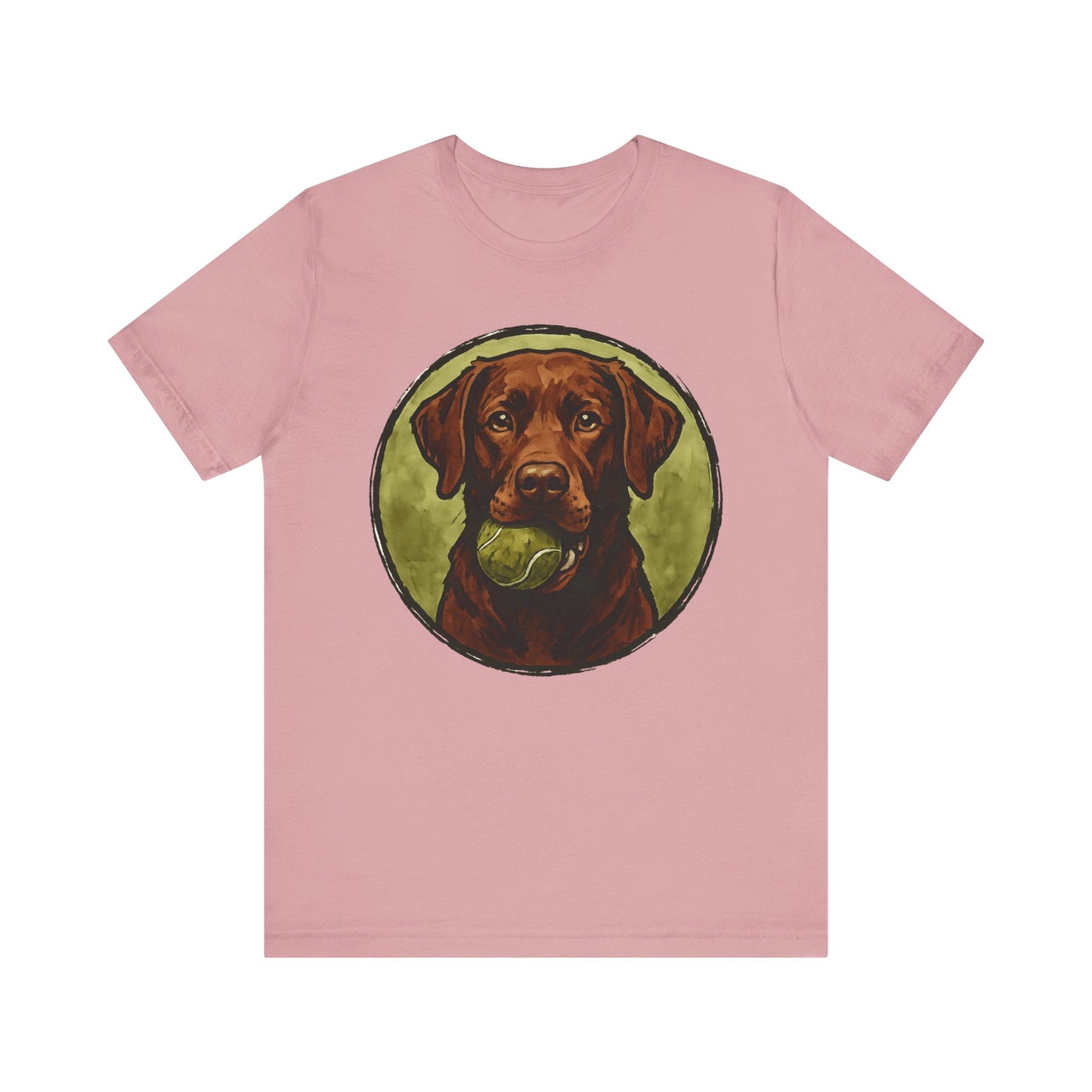 Chocolate Lab Water Color T-Shirt