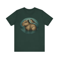 Capybara and Sparrow T-Shirt