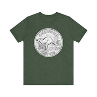 Kangaroo - Australian Coin T-Shirt