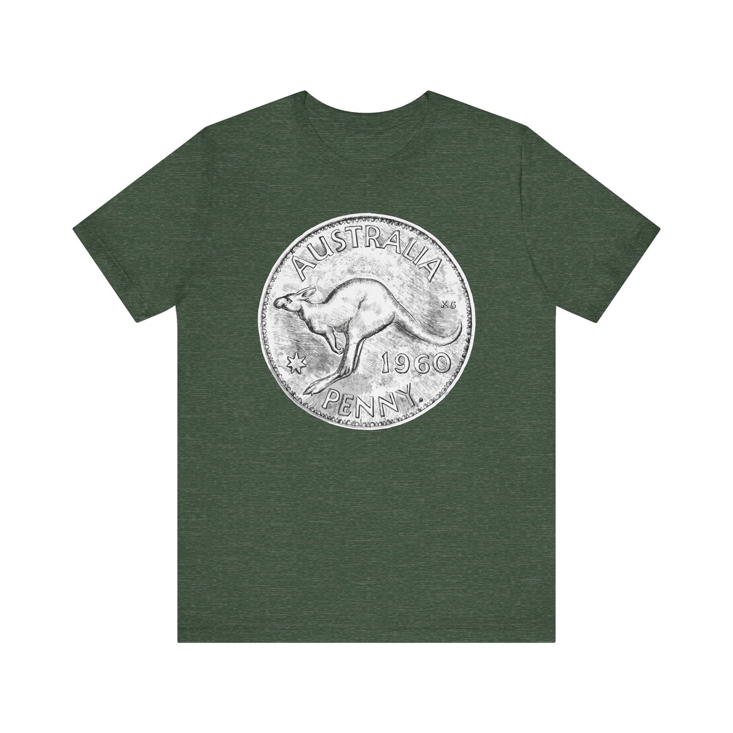 Kangaroo - Australian Coin T-Shirt