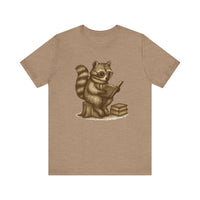 Raccoon Reading T-Shirt