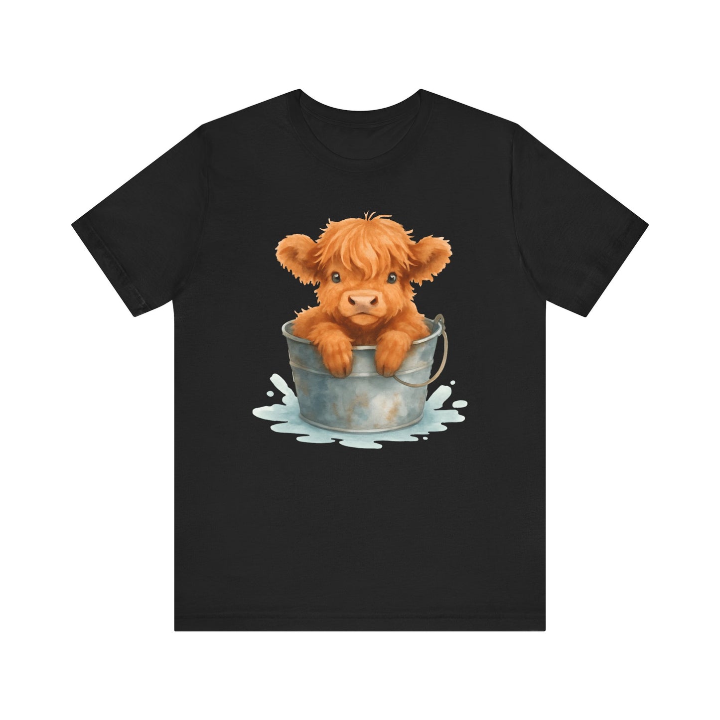 Highland Calf in Tub T-Shirt