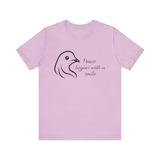 Dove Peace Begins with a Smile  T-Shirt