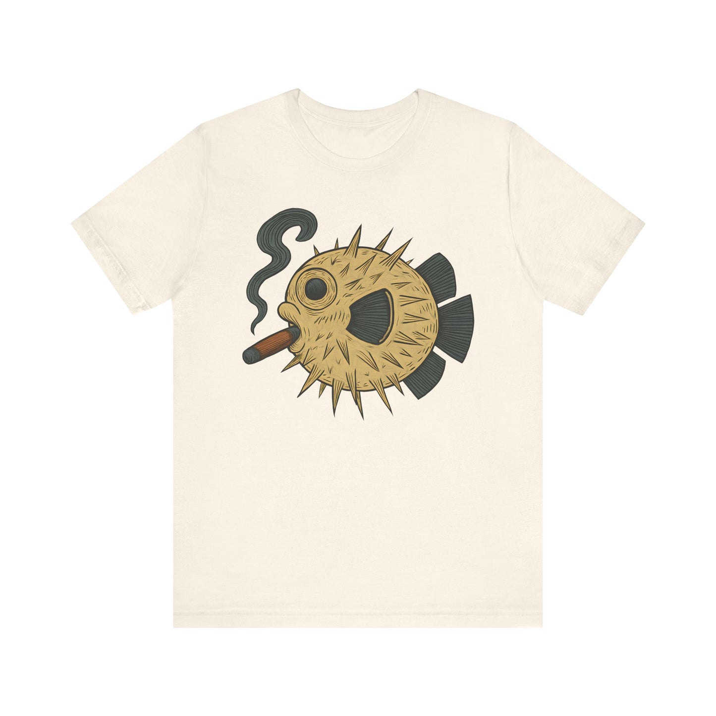 Puffer Fish Cigar T-Shirt