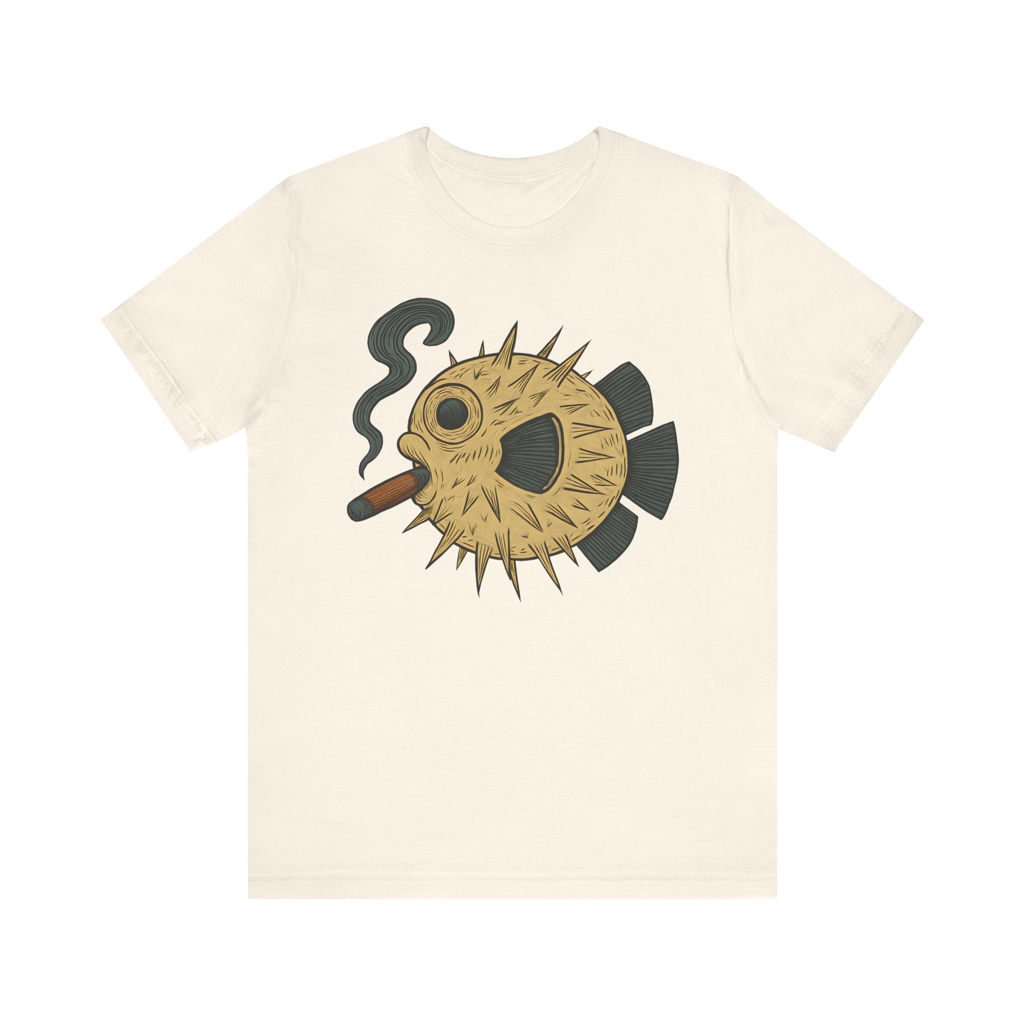 Puffer Fish Cigar T-Shirt