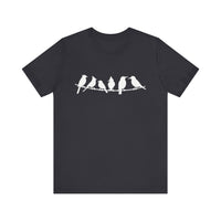 Birds on Wire Silhouette T-Shirt
