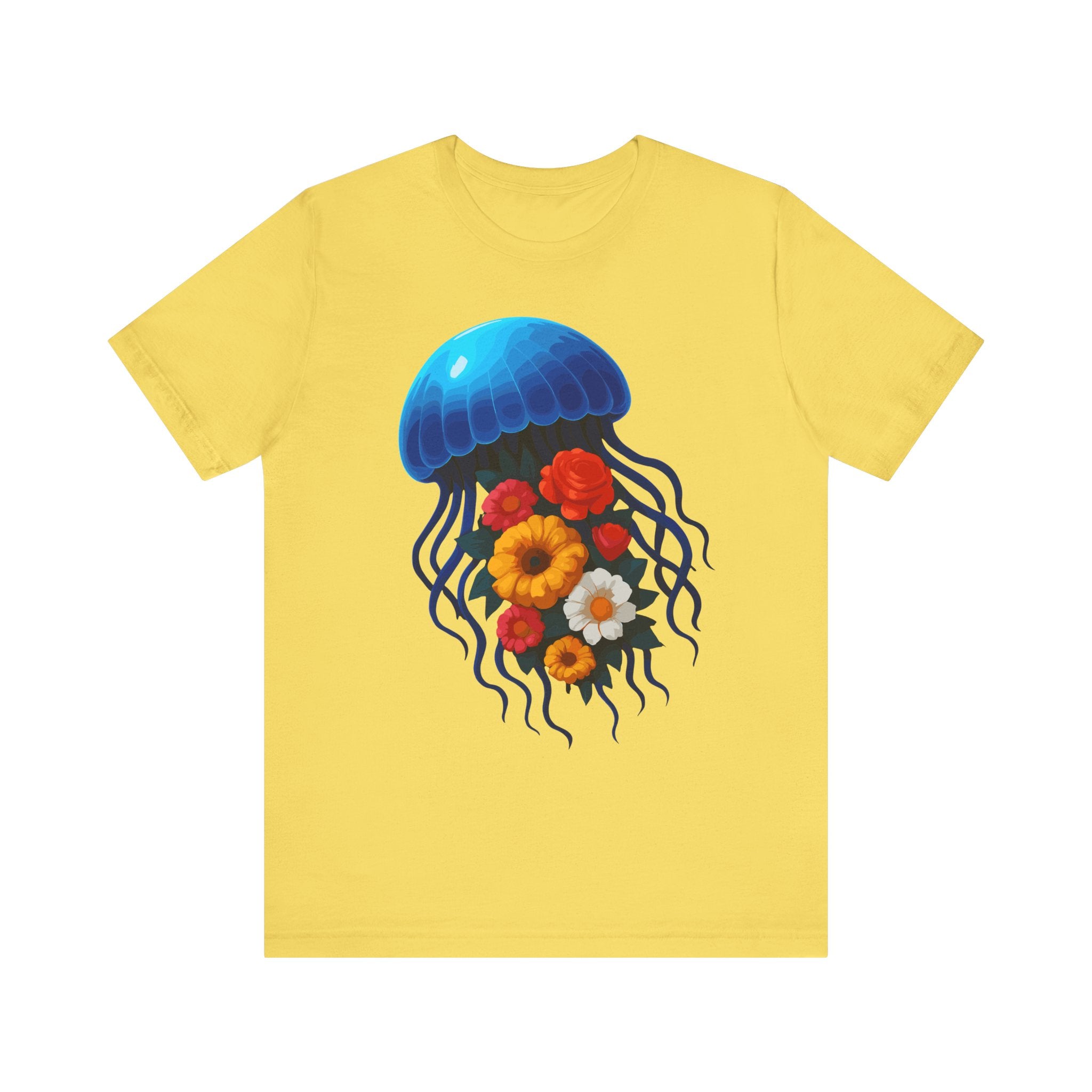 Floral Jellyfish T-Shirt