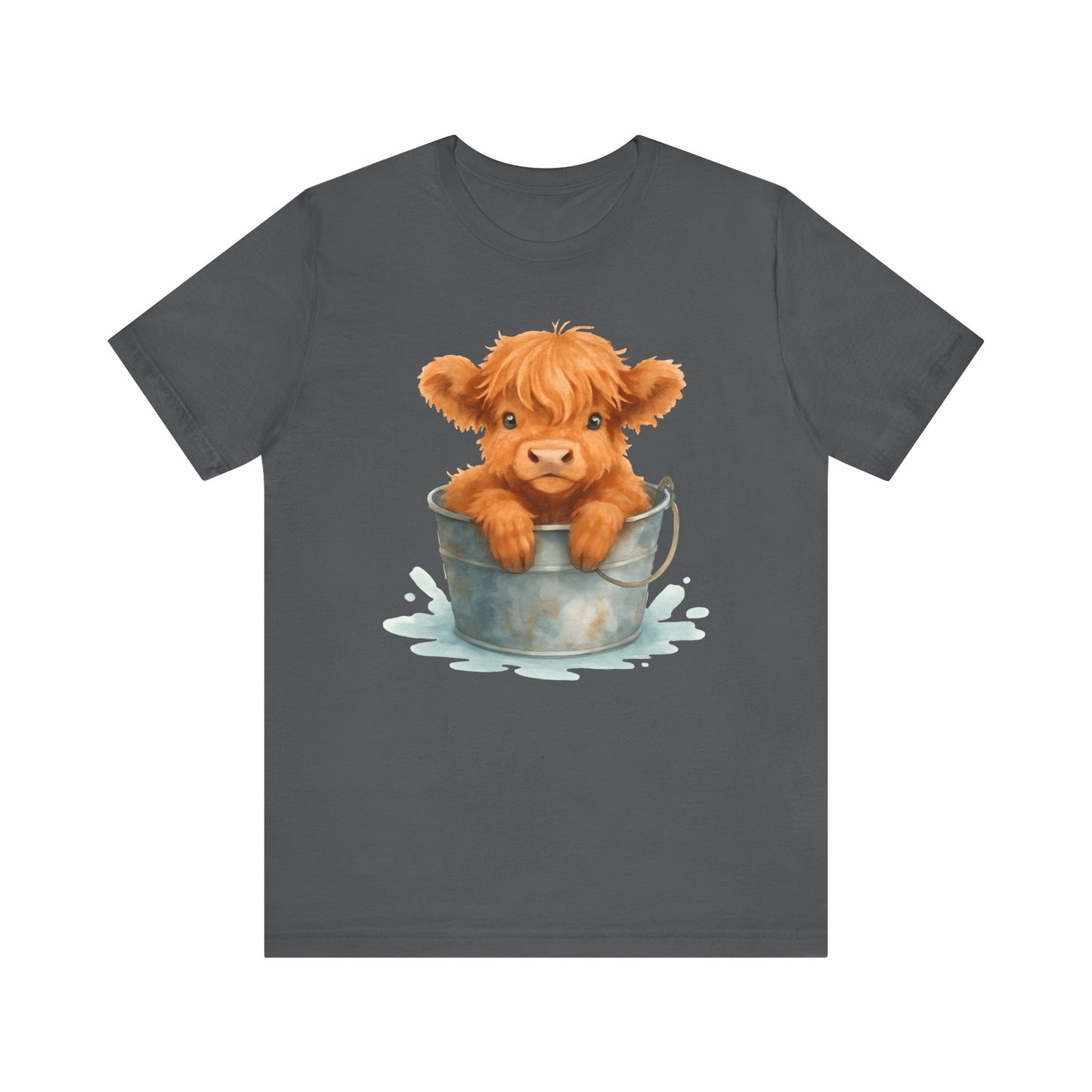 Highland Calf in Tub T-Shirt