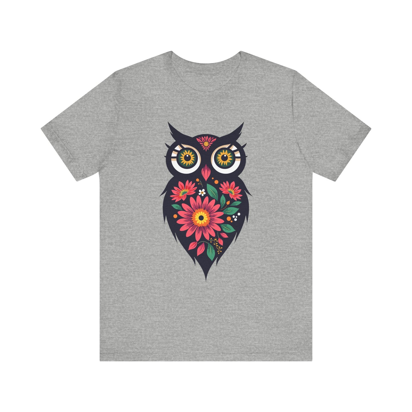 Floral Owl T-Shirt