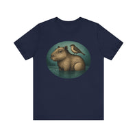 Capybara and Sparrow T-Shirt
