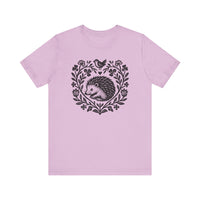 Hedgehog Linocut T-Shirt