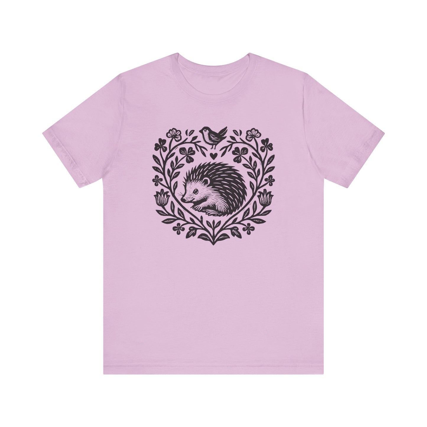Hedgehog Linocut T-Shirt