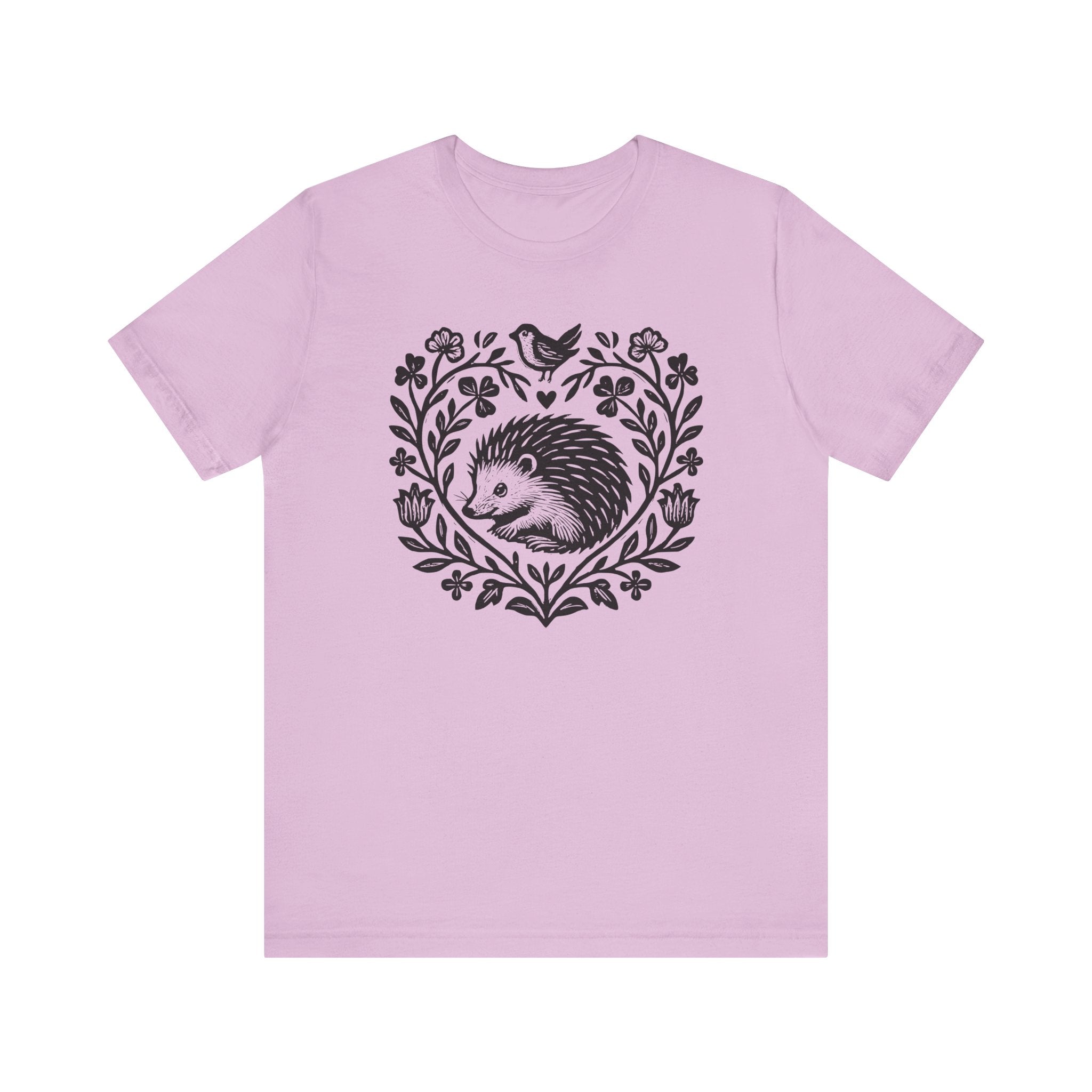 Hedgehog Linocut T-Shirt