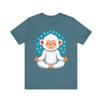 Meditating Snow Monkey T-Shirt
