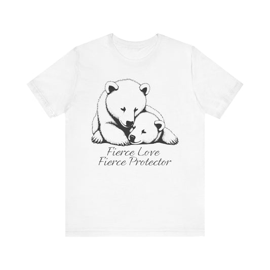Bear and Cub Fierce Love Fierce Protector T-Shirt