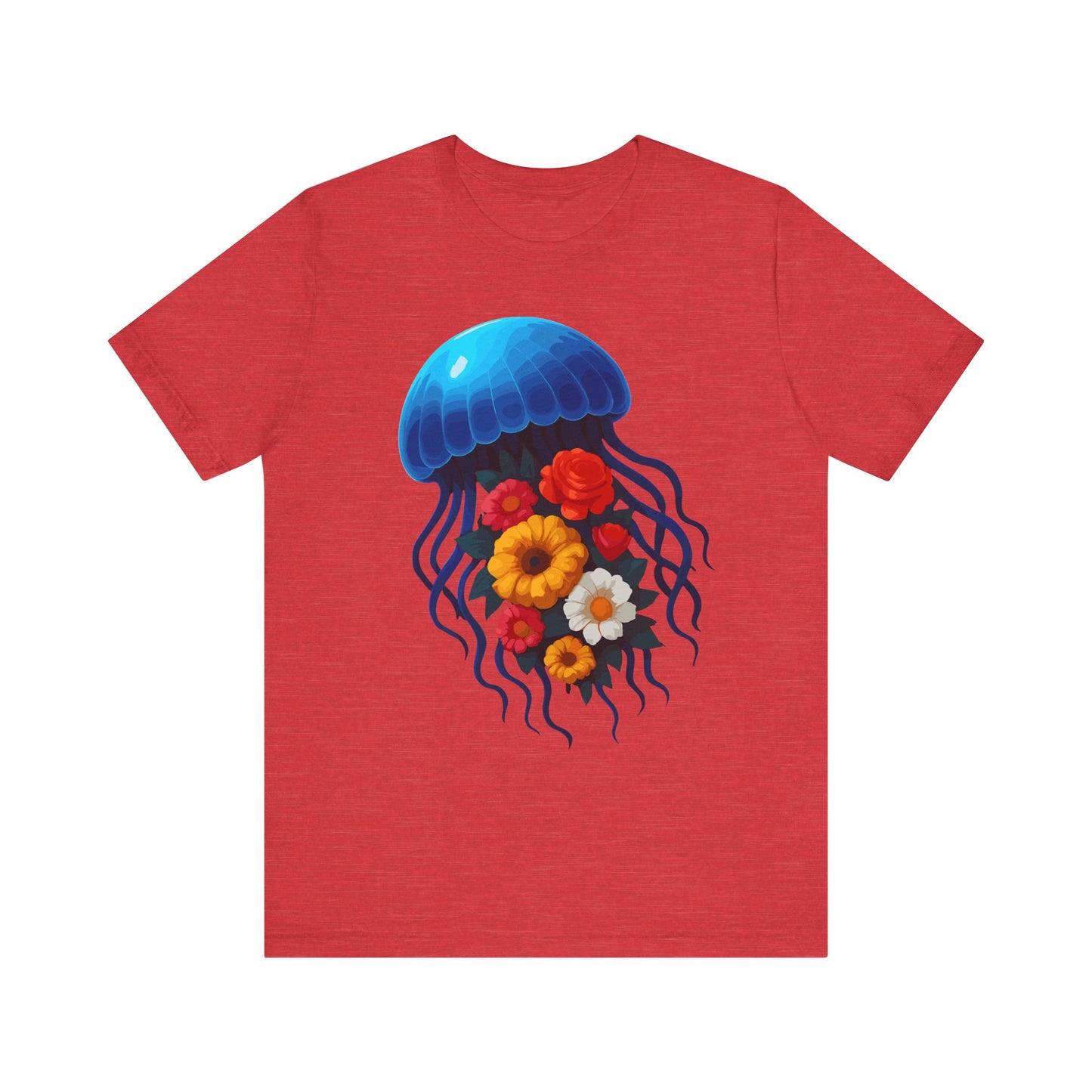 Floral Jellyfish T-Shirt