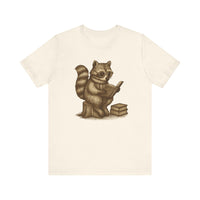 Raccoon Reading T-Shirt