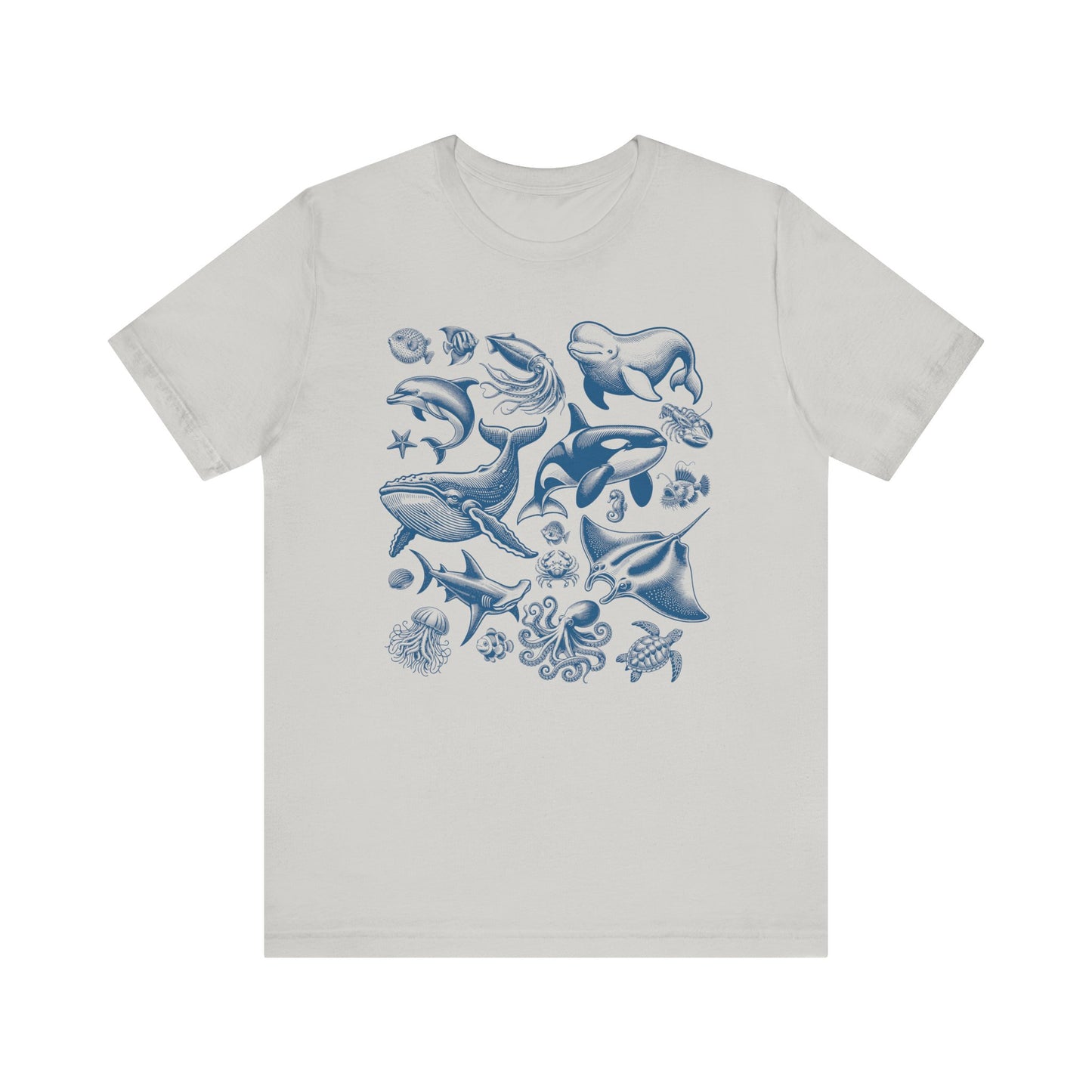 Ocean Life Collage T-Shirt