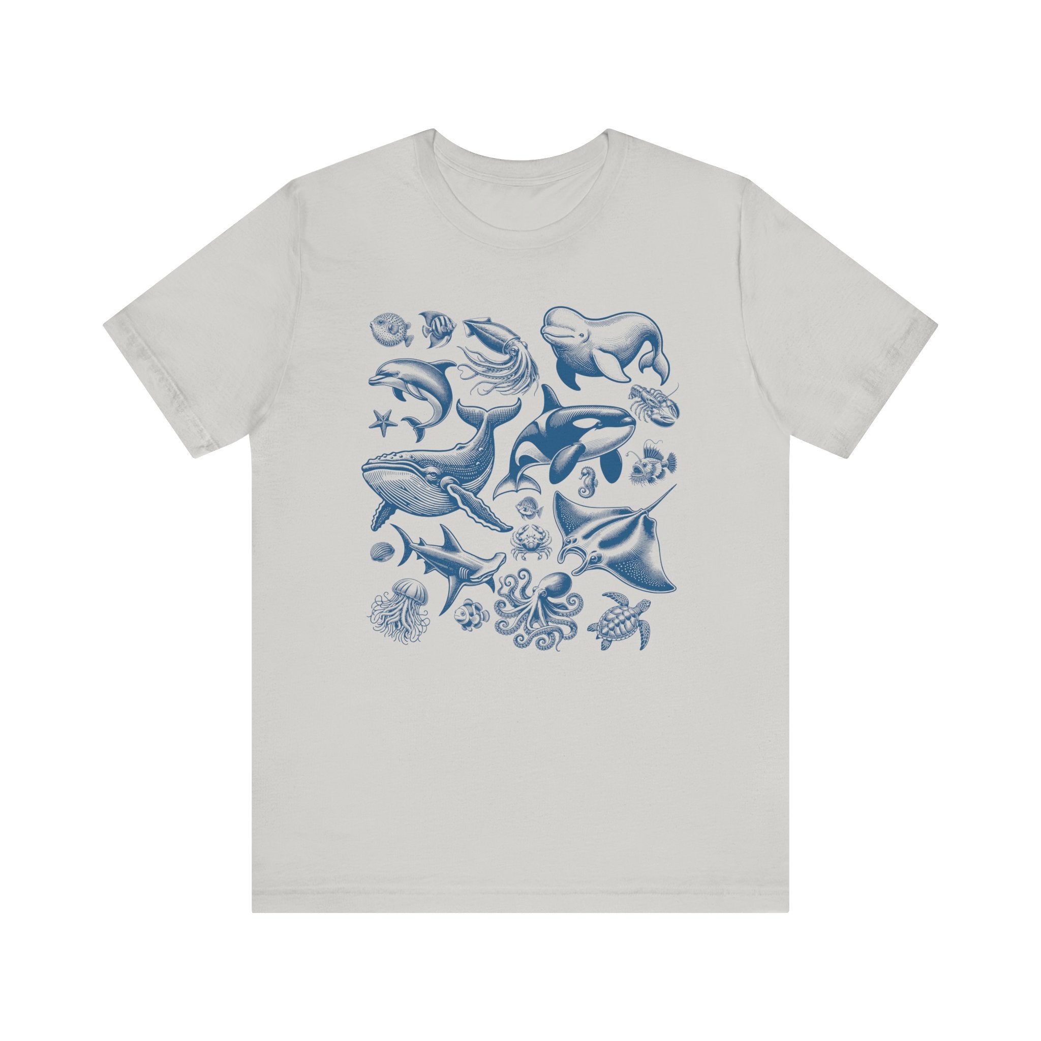 Ocean Life Collage T-Shirt