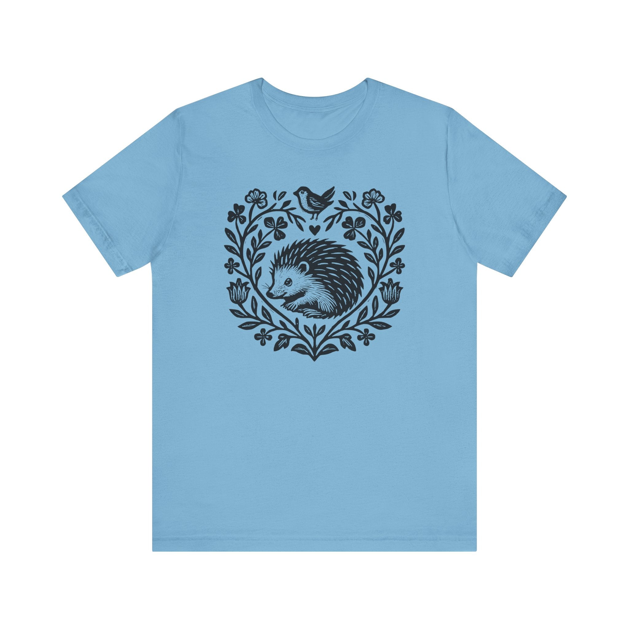 Hedgehog Linocut T-Shirt