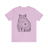 Fat Cat Sunflower T-Shirt