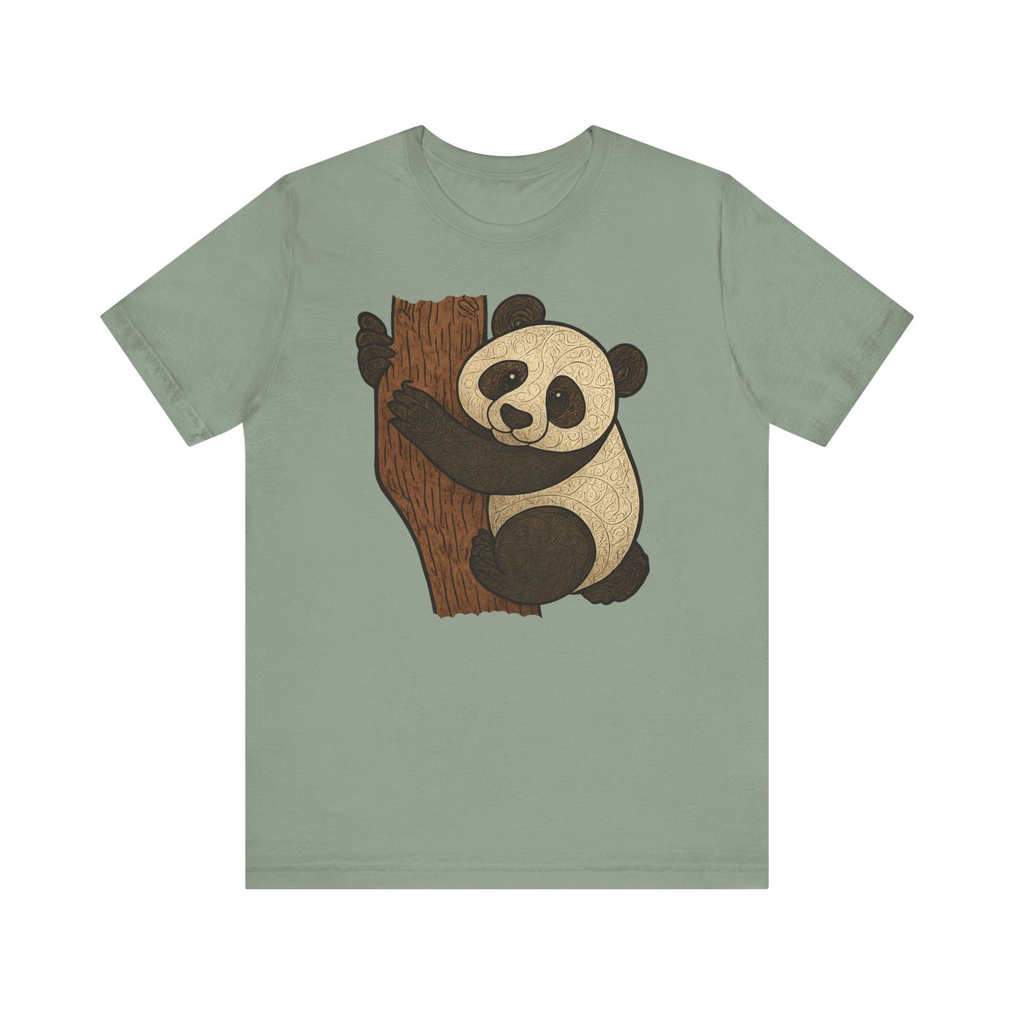 Panda on Tree T-Shirt