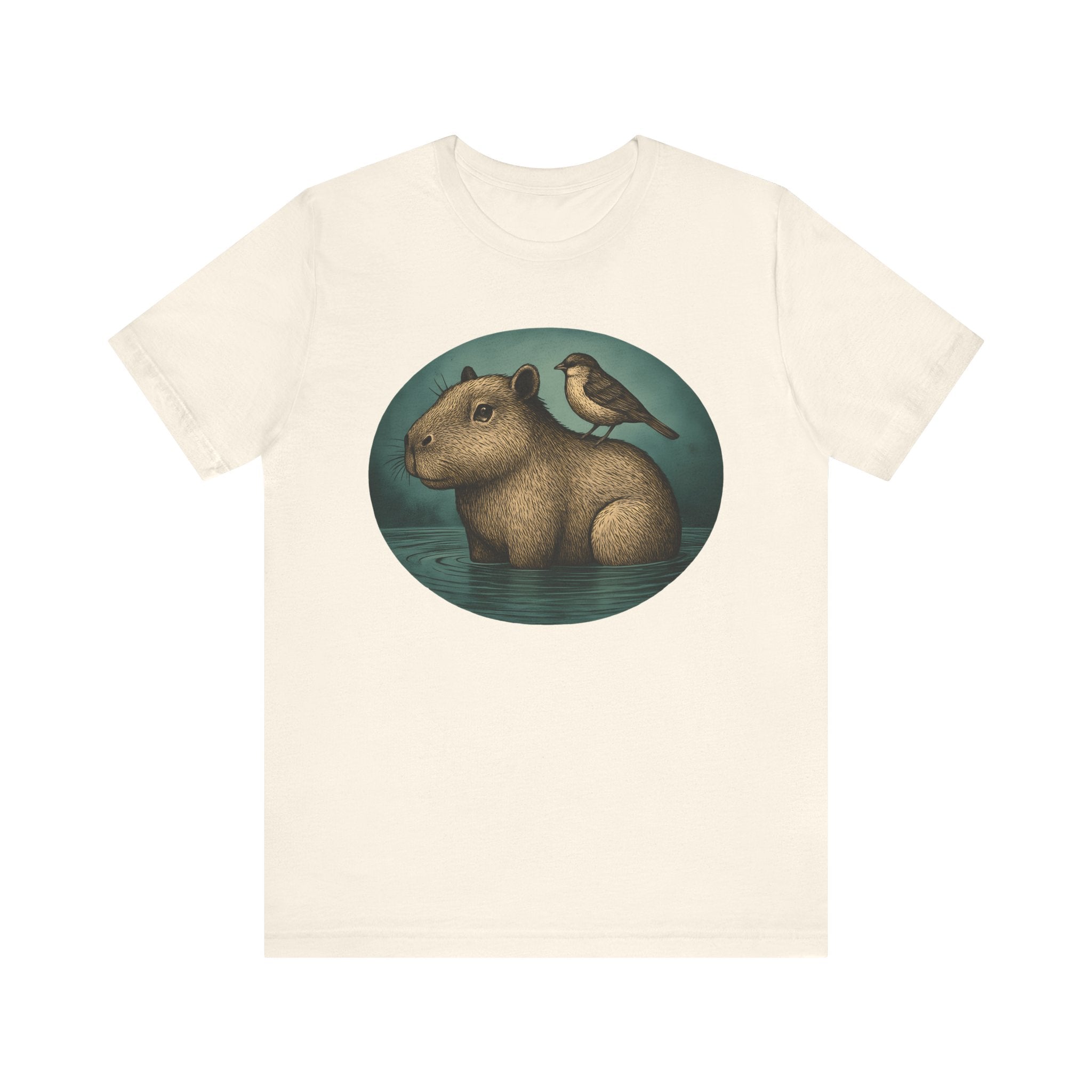Capybara and Sparrow T-Shirt
