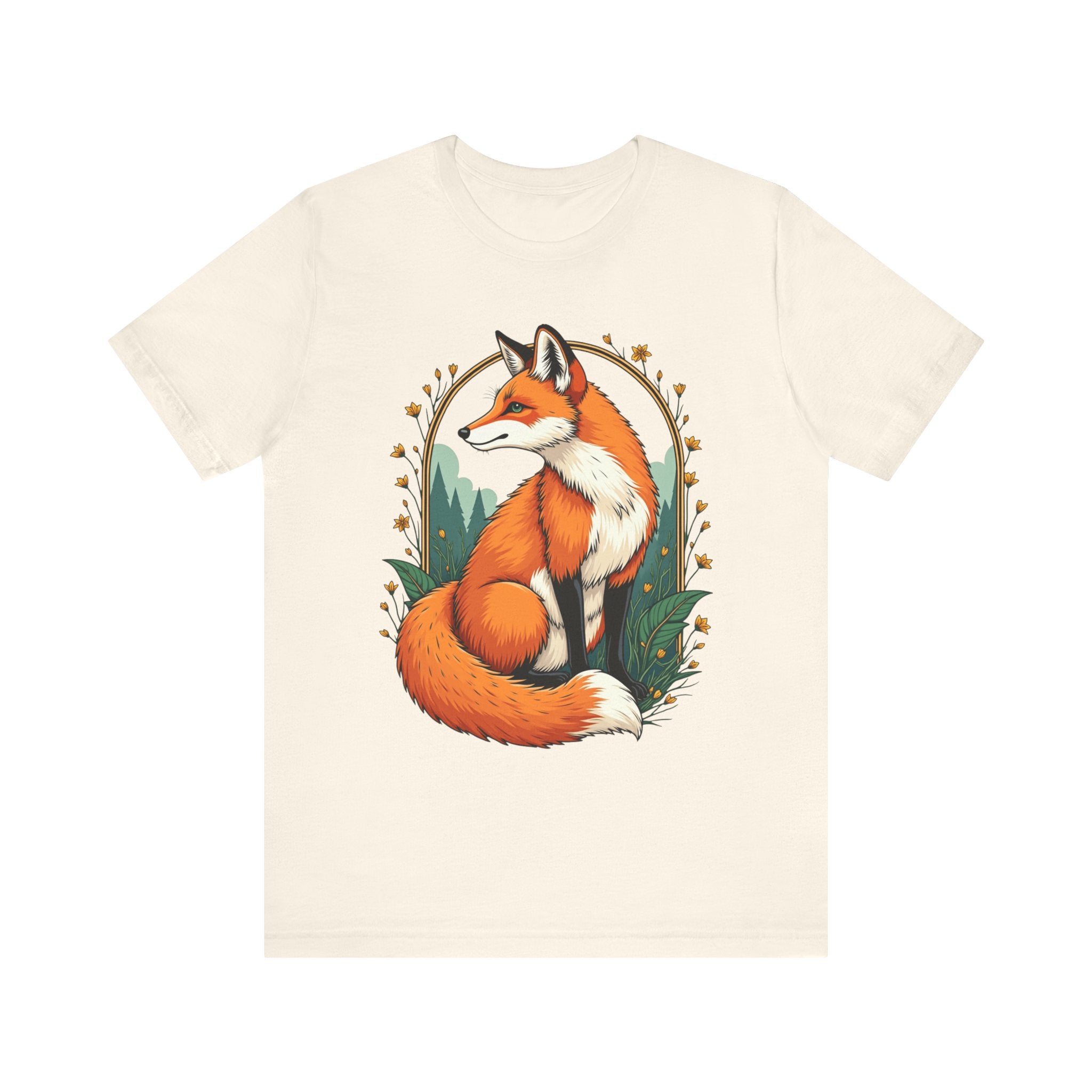 Floral Fox T-Shirt