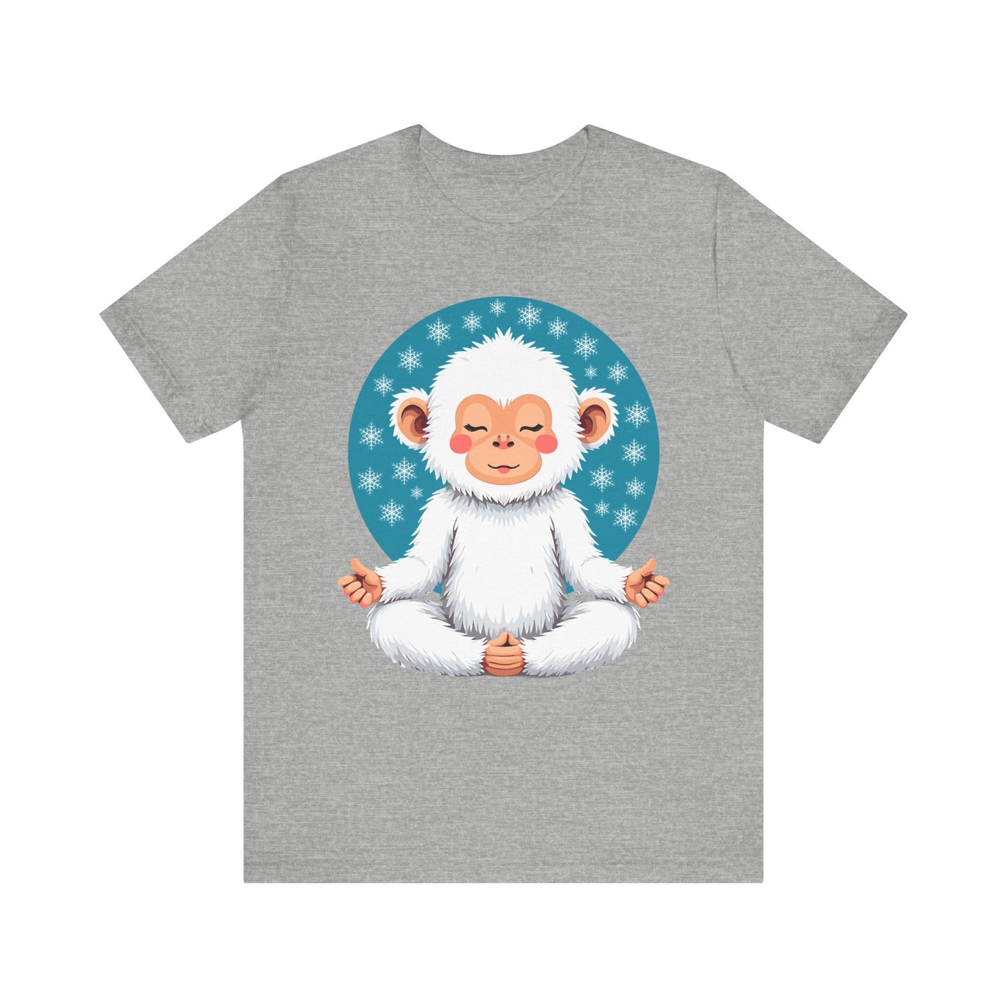 Meditating Snow Monkey T-Shirt