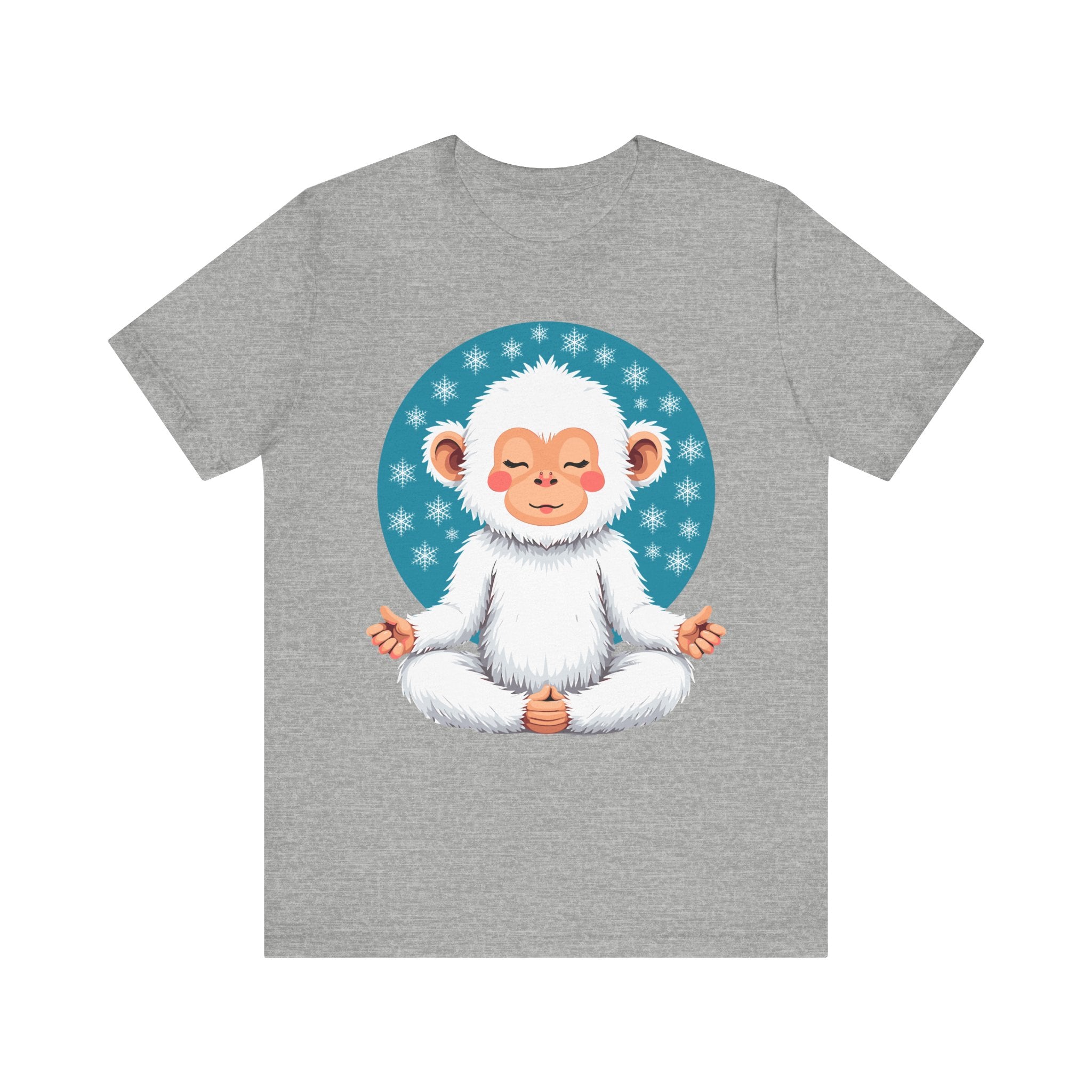 Meditating Snow Monkey T-Shirt