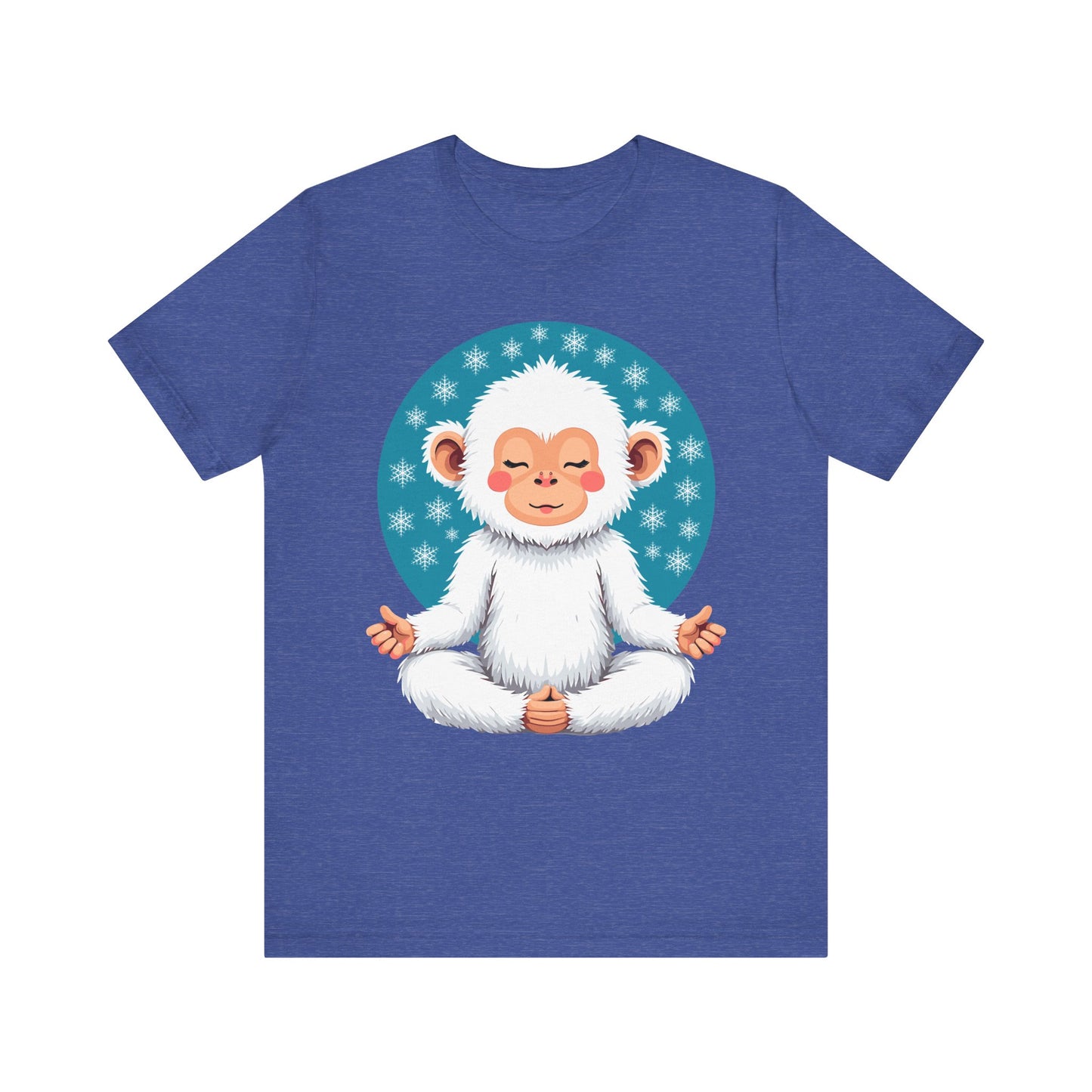 Meditating Snow Monkey T-Shirt
