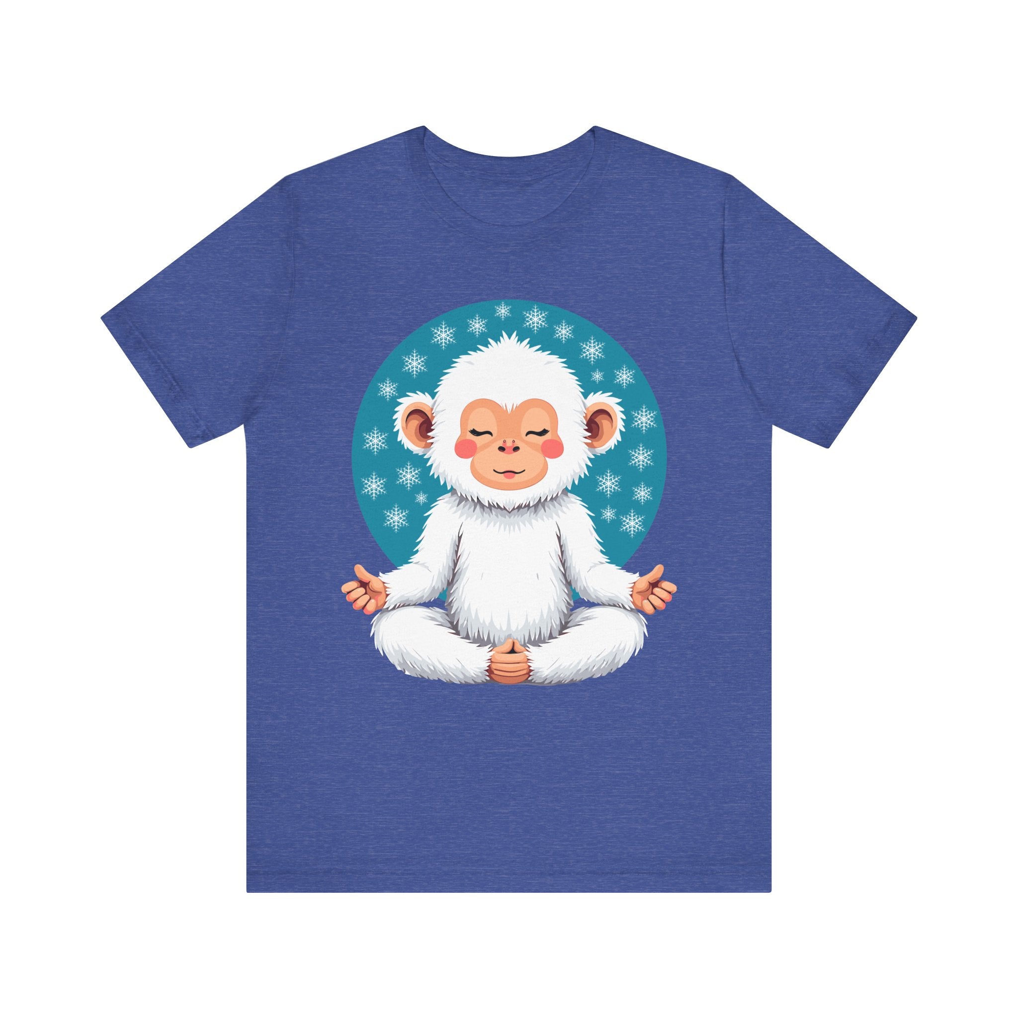 Meditating Snow Monkey T-Shirt