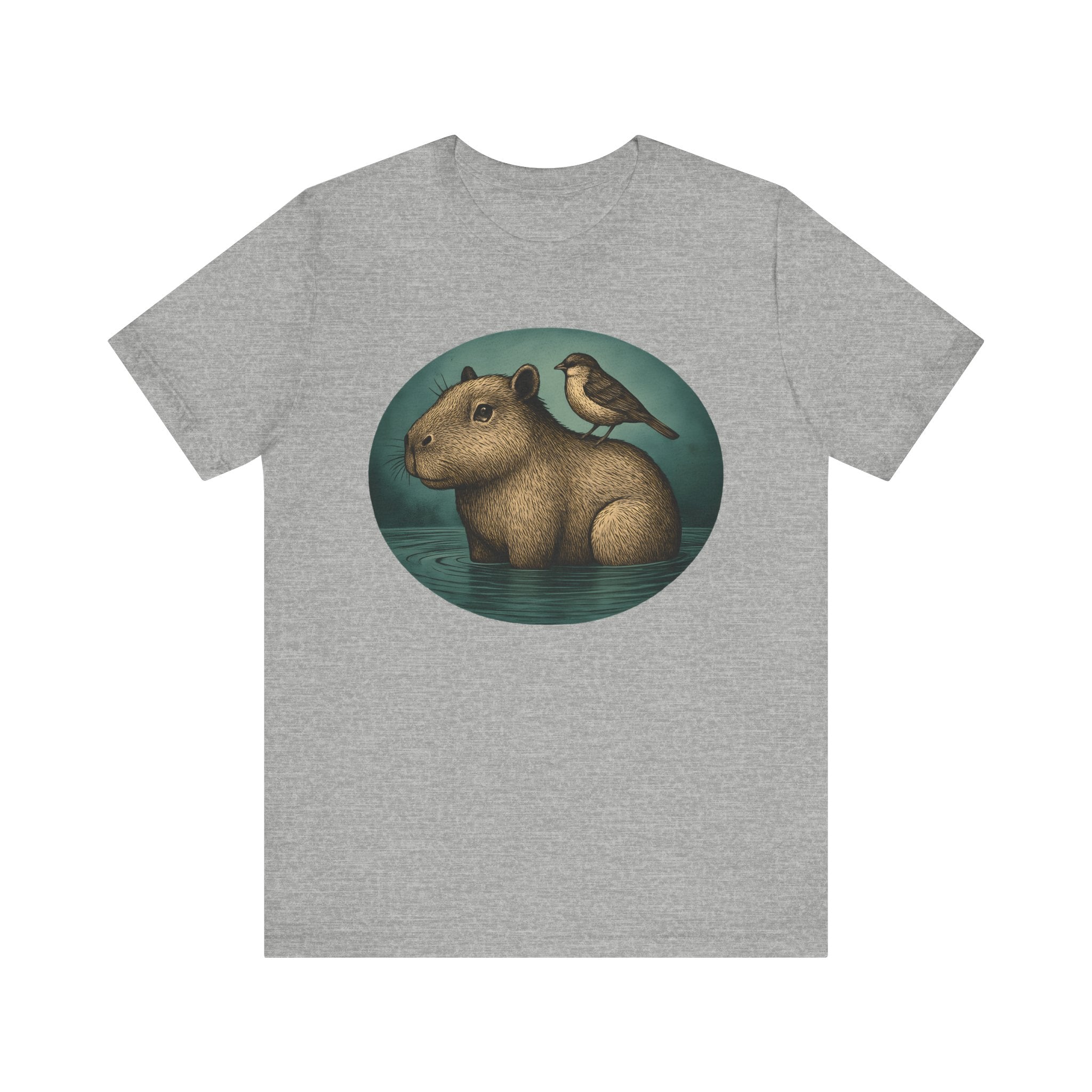 Capybara and Sparrow T-Shirt